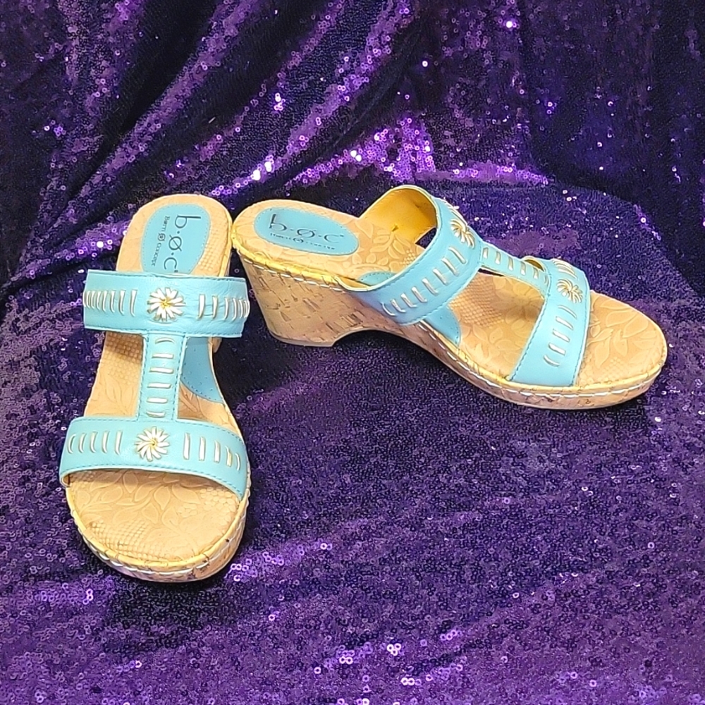 BORN clog sandals size 7